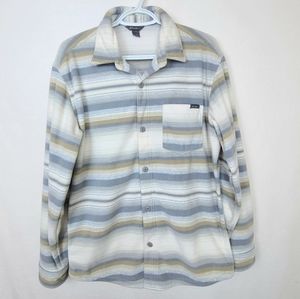 Eddie bauer mens  microfleece button up